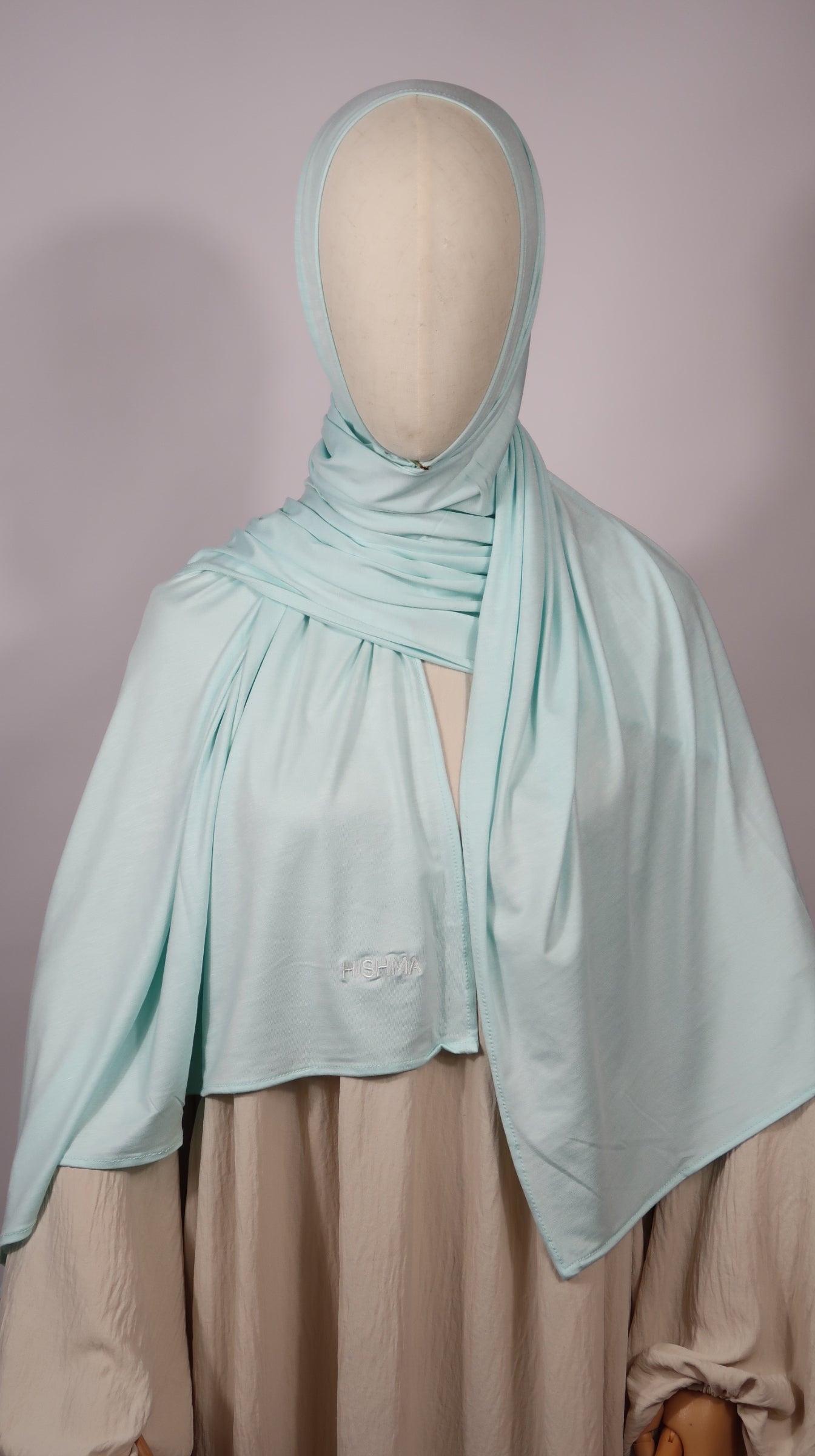 Bamboo jersey hijab